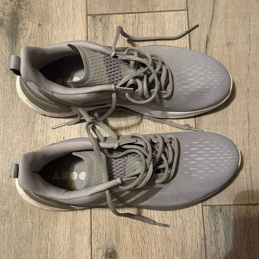 Gray Adidas Boost